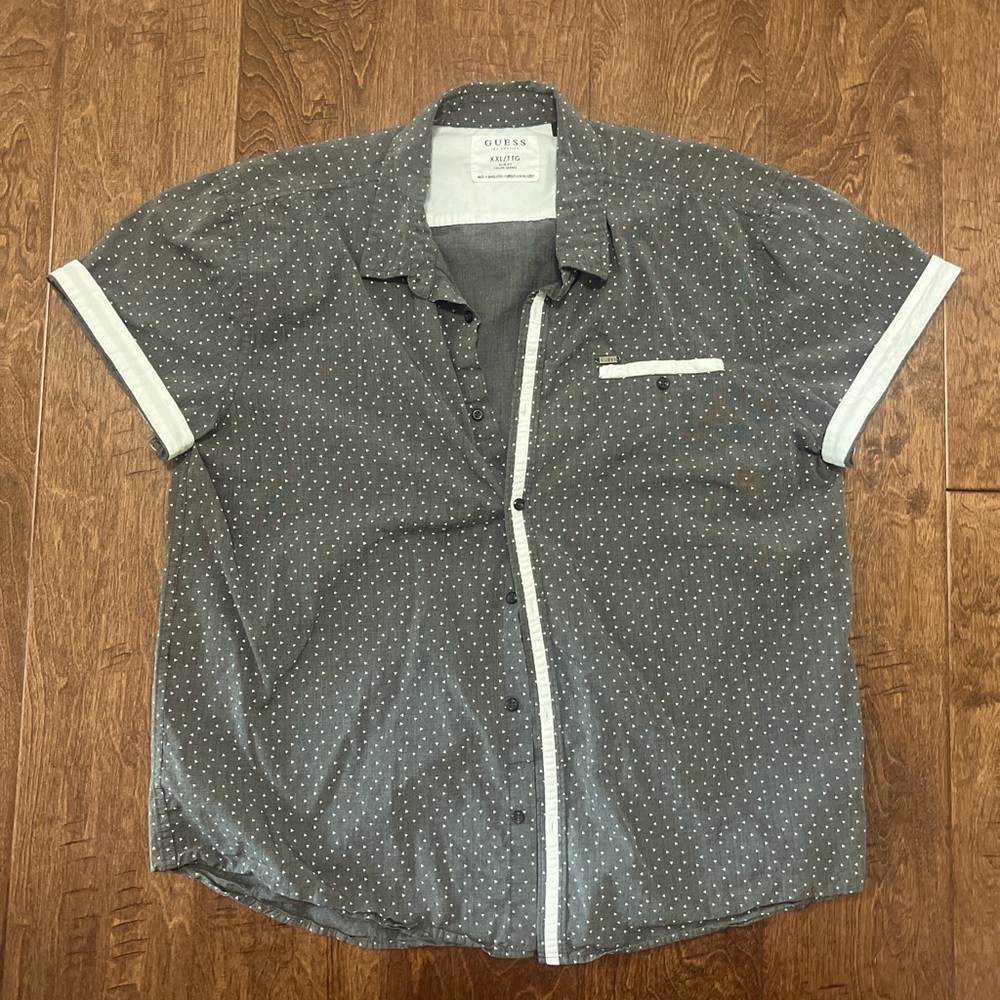 Guess Short Sleeve Button Down